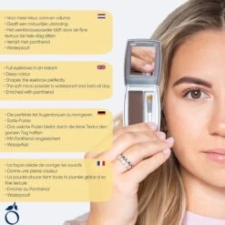 Herome Eye Care Wenkbrauw Poeder Zwart - Compact Brow Powder Nearly Black - Waterproof Verrijkt Met Panthenol - Volumineuze Wenkbrauwen In Een Handomdraai 18 Herome Eye Care Wenkbrauw Poeder Zwart - Compact Brow Powder Nearly Black - Waterproof Verrijkt Met Panthenol - Volumineuze Wenkbrauwen In Een Handomdraai -Mooi Leven 1200x1200 1082