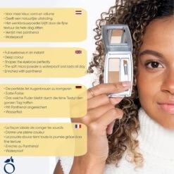 Herome Eye Care Wenkbrauw Poeder Middenbruin - Compact Brow Powder Medium Brown - Waterproof Verrijkt Met Panthenol - Volumineuze Wenkbrauwen -Mooi Leven 1200x1200 1086