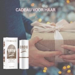 Merkloos Premium Wenkbrauw Stempel - Wenkbrauw Sjabloon - Wenkbrauwstempel - Brow Stamp - 10 Sjablonen - Borsteltje - Herbruikbaar - Waterdicht - Cadeau Voor Haar - Mediumbruin -Mooi Leven 1200x1200 1098