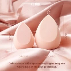 YUBBI Professional Beauty Blender Set - Make Up Spons - Foundation Applicator - Poederspons - 15 Stuks -Mooi Leven 1200x1200 1145