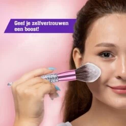 Make Up Kwasten Set - Make Up Brush - Oogschaduw - Foundation Kwast - Poeder Kwast - Brush - Make Up - Cosmetica - Kwasten Set – Make Up Tasje - 10 Stuks -Mooi Leven 1200x1200 1176