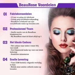 Make Up Kwasten Set - Make Up Brush - Oogschaduw - Foundation Kwast - Poeder Kwast - Brush - Make Up - Cosmetica - Kwasten Set – Make Up Tasje - 10 Stuks -Mooi Leven 1200x1200 1177