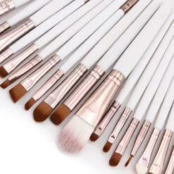 Evvie 24-delige Make-up Kwastenset - Wit/Rosé Goud - In Etui Marble -Mooi Leven 1200x1200 1185