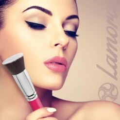Foundation Borstel Roze - Lamora - Make-Up Kwast -Mooi Leven 1200x1200 1193