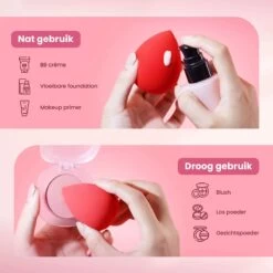 Beauty Blender - Make-up Sponsjes - Spons - 8 Stuks - Zacht & Perfecte Vorm! -Mooi Leven 1200x1200 1210