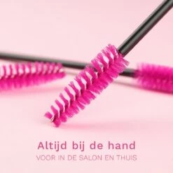 Wegwerp Wimperborsteltjes - Voor Mascara, Wimpers En Wenkbrauw - Wenkbrauw Borstel - 50 Stuks -Mooi Leven 1200x1200 1226