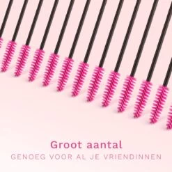 Wegwerp Wimperborsteltjes - Voor Mascara, Wimpers En Wenkbrauw - Wenkbrauw Borstel - 50 Stuks -Mooi Leven 1200x1200 1227