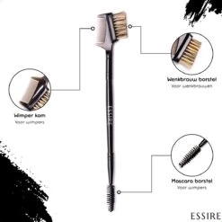 Essire Luxe Wenkbrauw Borstel - Wimperborstel - Wimperkam - 3-in-1 -Mooi Leven 1200x1200 1233