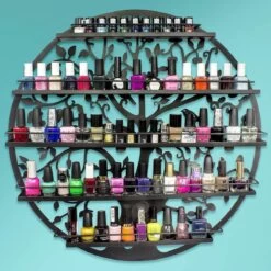 Confibel Nagellak Houder - Nagellak Flesjes Organizer - Essentiële Oliën Organizer - Rek Voor Flesjes - Wanddecoratie - Zwart 20 Confibel Nagellak Houder - Nagellak Flesjes Organizer - Essentiële Oliën Organizer - Rek Voor Flesjes - Wanddecoratie - Zwart -Mooi Leven 1200x1200 1321