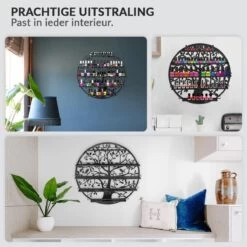 Confibel Nagellak Houder - Nagellak Flesjes Organizer - Essentiële Oliën Organizer - Rek Voor Flesjes - Wanddecoratie - Zwart 27 Confibel Nagellak Houder - Nagellak Flesjes Organizer - Essentiële Oliën Organizer - Rek Voor Flesjes - Wanddecoratie - Zwart -Mooi Leven 1200x1200 1326