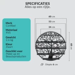 Confibel Nagellak Houder - Nagellak Flesjes Organizer - Essentiële Oliën Organizer - Rek Voor Flesjes - Wanddecoratie - Zwart 28 Confibel Nagellak Houder - Nagellak Flesjes Organizer - Essentiële Oliën Organizer - Rek Voor Flesjes - Wanddecoratie - Zwart -Mooi Leven 1200x1200 1327