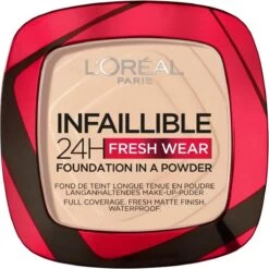 L’Oréal Paris Infaillible 24h Fresh Wear Powder Foundation - 20 Ivory
