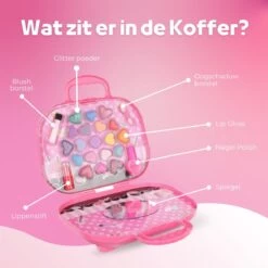 Make Up Koffer 25 Delig - Roze - Make Up Koffer Met Inhoud - Make Up Koffer Meisjes - Make Up Koffer Kinderen - Make Up Set Voor Meisjes 17 Make Up Koffer 25 Delig - Roze - Make Up Koffer Met Inhoud - Make Up Koffer Meisjes - Make Up Koffer Kinderen - Make Up Set Voor Meisjes -Mooi Leven 1200x1200 1401