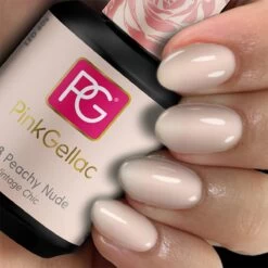 Pink Gellac - Peachy Nude - Gellak - Vegan - Perzik - Glanzend - 15ml -Mooi Leven 1200x1200 1469