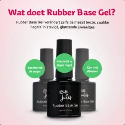 Miss Jules® Rubber Base Coat Starter Pakket – Rubber Base Gel – Rubber Base Gel Nagellak Startersset - Rubber Base Gel Startersset Met Lamp -Mooi Leven 1200x1200 1473