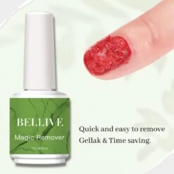 Merkloos Magic Soak Off Nailpolish Remover - Gellak Remover - Gellak Cleaner - Gellak Verwijderen - Gellak Remover - 15ml -Mooi Leven 1200x1200 1503