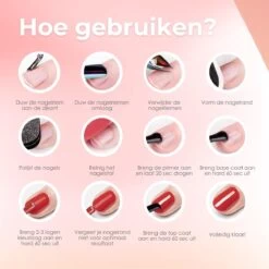 Moods Gellac - Primer - Nagellak - Gellak Starterspakket - Nagels - Gellak Set - 15 ML -Mooi Leven 1200x1200 1515