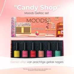 Moods Gellac 6-delige Set - Gel Nagellak - 8ML - Take Me To The Candyshop Edition - Gellac - Nagels - Gellak Starterspakket - Zomerse Kleuren -Mooi Leven 1200x1200 1532