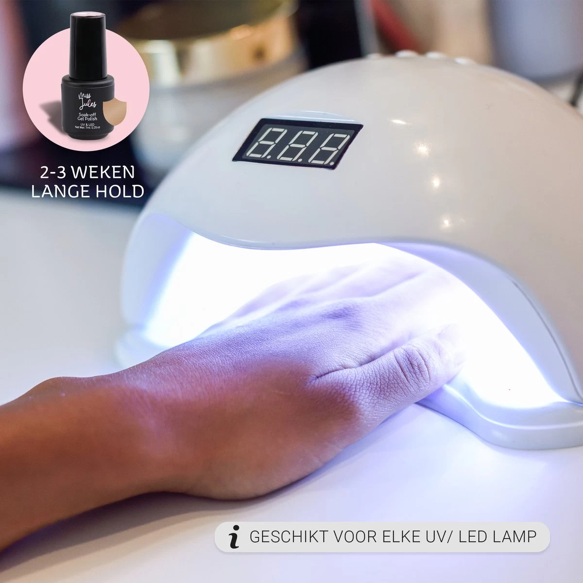 Miss Jules - 6-Delige Gellak Starterspakket - Nagellak - Kleur Pastel - Glanzend & Dekkend Resultaat 13 Miss Jules - 6-Delige Gellak Starterspakket - Nagellak - Kleur Pastel - Glanzend & Dekkend Resultaat - Afbeelding 11