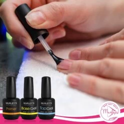 MURLEY’s Primer Base Coat Top Coat 3 In 1 Set Voor Gellak Polygel Acryl Basecoat & Topcoat - 3x 15ml - Gel Nagellak - Gelnagellak - UV / LED Lamp Gelnagels -Mooi Leven 1200x1200 1629