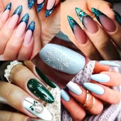 Elvi Polygel Starterskit -Complete Set Inc. USB UV/Led Mini Lamp-6x15g Polygel Kleuren Blauw - Nagelverlenging Polyacryl UV Nagellak-Quick Extension Temperature Color Changing Gel Blue Green -Mooi Leven 1200x1200 1630