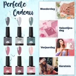 Luneya Gellak - Hidden Blossom Edition - 6-Delige Gellak Starterspakket - Gel Nagellak -Mooi Leven 1200x1200 1634