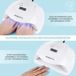 Murley’s Pro Dual Nagellamp Gellak Nageldroger - UV LED Nagel Lamp - 54 Watt - 36 LED’s -Mooi Leven 1200x1200 1694