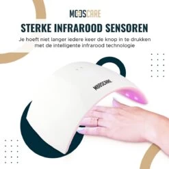 MOOSCARE 36 Watt LED Lamp Voor Gellak Nagels – Nageldroger – Gellak Lamp - UV Lamp Gelnagels - Nail Art Nagellamp - Gel Nagellak Nageldroger -Mooi Leven 1200x1200 1708