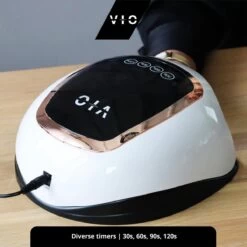 VIO V1 Nageldroger Voor Gellak Met 2M Lang Snoer - Manicure En Pedicure - Krachtige 168 Watt UV Lampen - Nagelstudio -Mooi Leven 1200x1200 1709