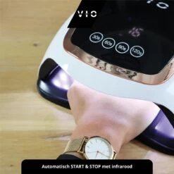VIO V1 Nageldroger Voor Gellak Met 2M Lang Snoer - Manicure En Pedicure - Krachtige 168 Watt UV Lampen - Nagelstudio -Mooi Leven 1200x1200 1713