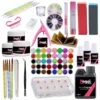Acrylnagels Set | Nepnagels | Acryl Nagels Kit Starterspakket | Basispakket | Acrylnagels | Nail Art Pakket | 42 Kleuren Acryl Poeders/Glitters | 500 Franse Tips | Acrylic Liquid | Nagel Lijm | Plaknagels | 72 Delig | Nagel Set | Nagelstad -Mooi Leven 1200x1200 1722