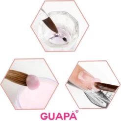 GUAPÀ Acryl Starterspakket | Acryl Nagels | Acrylic Liquid | Acryl Penselen | Dappendish | Acryl Nagels | Acrylic Nails 14 GUAPÀ Acryl Starterspakket | Acryl Nagels | Acrylic Liquid | Acryl Penselen | Dappendish | Acryl Nagels | Acrylic Nails -Mooi Leven 1200x1200 1743