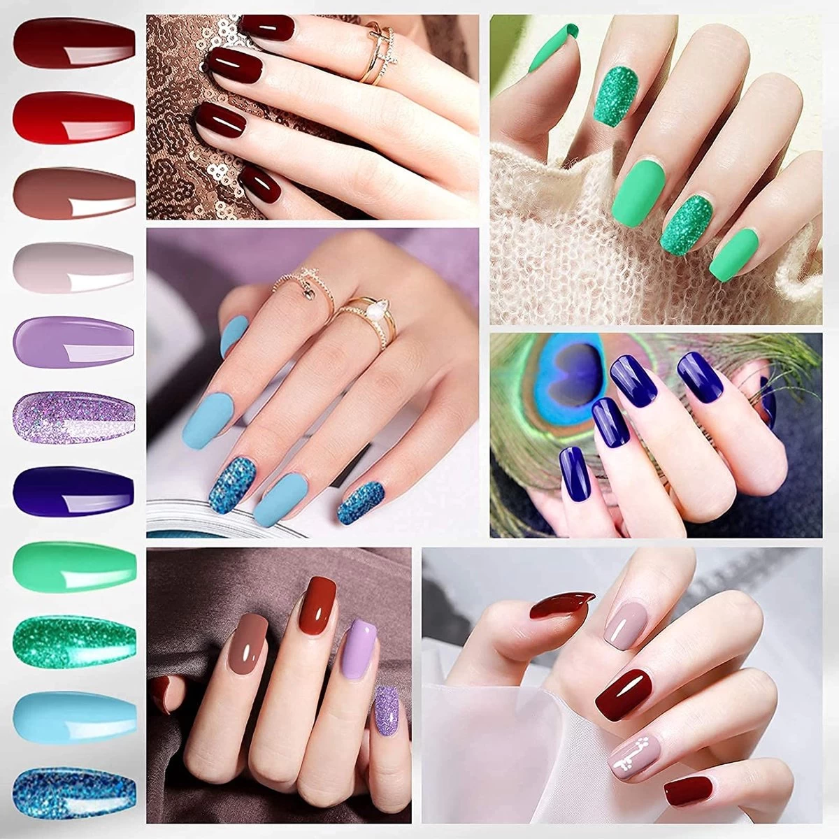 Merkloos Polygel Set - 20 Kleuren - UV Nagels Set - Polygel Starter Set - Helder Rood Naakt - Nagelverlenging Gel Kit - Voor DIY Salon Art Nagels 7 Merkloos Polygel Set - 20 Kleuren - UV Nagels Set - Polygel Starter Set - Helder Rood Naakt - Nagelverlenging Gel Kit - Voor DIY Salon Art Nagels - Afbeelding 5