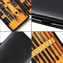 Nagelknipper Set - Pedicureset - 15 Delige - Roestvrij Staal - Met Draagkoffer - Geel Zwart -Mooi Leven 1200x1200 1775