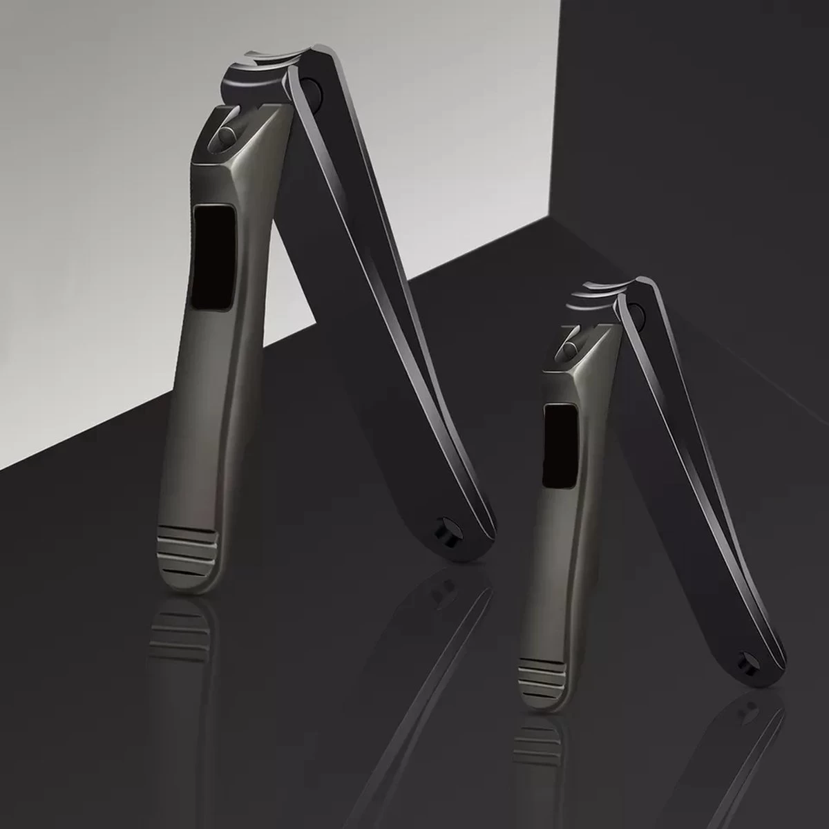 Nagelknipper Set Van 2 Voor Vingernagels En Teennagels Teennagelknipper - RVS 4 Nagelknipper Set Van 2 Voor Vingernagels En Teennagels Teennagelknipper - RVS - Afbeelding 2