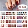 GUAPÀ® Nagelstickers & Nail Wraps - Nagelstickers Hartjes En Vormpjes - Nail Art - Nagel Folie - Diverse Kleuren Nail Wrap - 20 Vellen Nagelstickers -Mooi Leven 1200x1200 1828