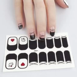 GUAPÀ® Nagelstickers & Nail Wraps - Nagelstickers Hartjes En Vormpjes - Nail Art - Nagel Folie - Diverse Kleuren Nail Wrap - 20 Vellen Nagelstickers -Mooi Leven 1200x1200 1829