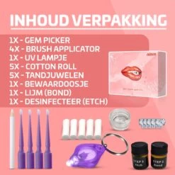 Nince DIY Tooth Gem Kit Hoogwaardig Materiaal - Wit Hart -Mooi Leven 1200x1200 1834