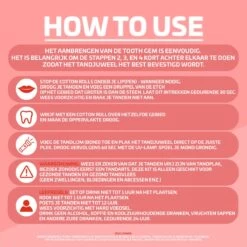 Nince DIY Tooth Gem Kit Hoogwaardig Materiaal - Wit Hart -Mooi Leven 1200x1200 1837