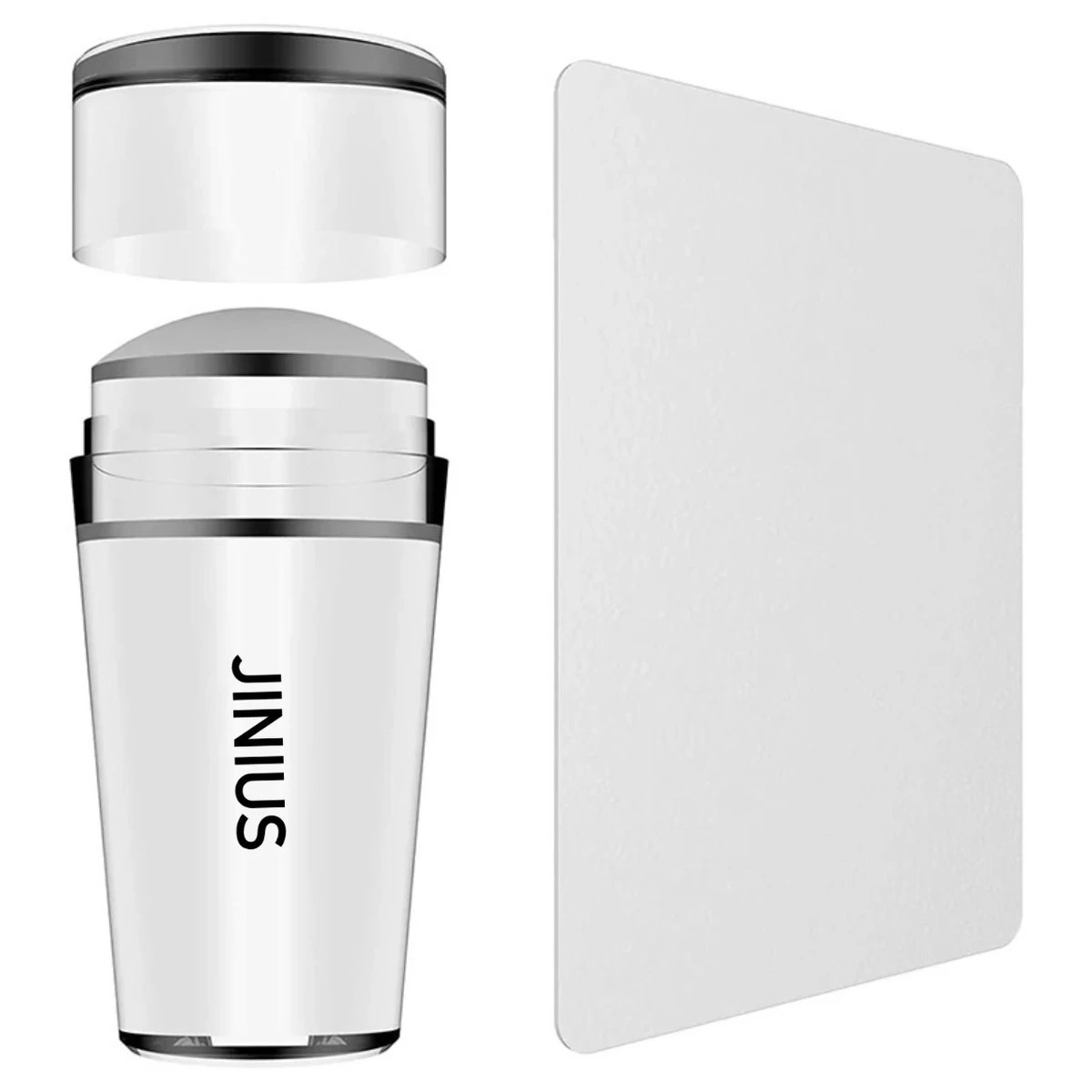 Jinius ® - Nagelstempel - Nagel Stempel - Nailstamp - Nail Stamp - Nagel Kussen - Nagelkussen - Nagelkussentje - Silicone Stempel - French Nails - Doorzichtige Stempel - Enkel 5 Jinius ® - Nagelstempel - Nagel Stempel - Nailstamp - Nail Stamp - Nagel Kussen - Nagelkussen - Nagelkussentje - Silicone Stempel - French Nails - Doorzichtige Stempel - Enkel - Afbeelding 3