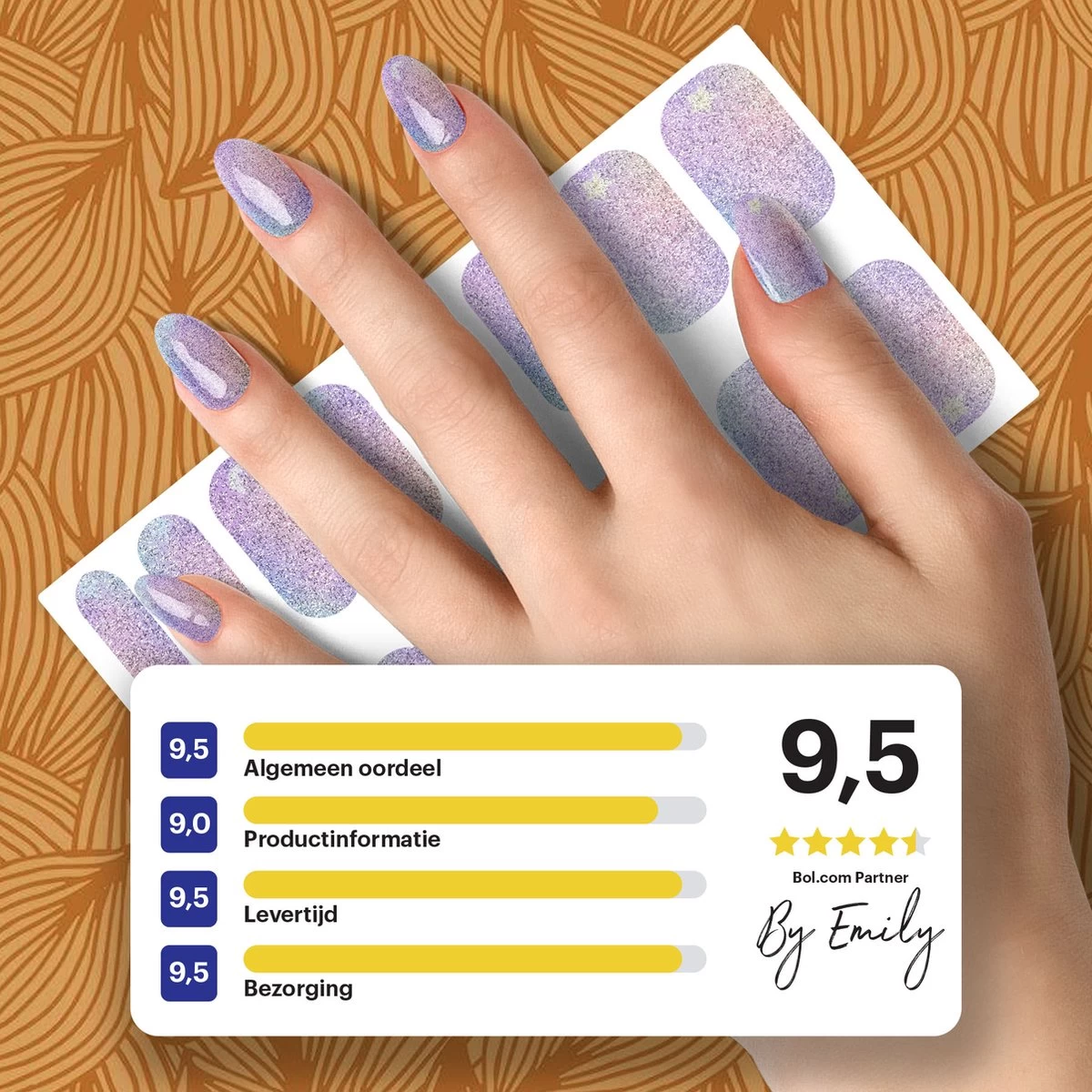 By Emily - Nagel Wrap - | Galaxy Dream | 16 Stickers | Nail Wrap | Nail Art | Trendy | Design | Nagellakvrij | Eenvoudig | Nagel Wrap | Nagel Stickers | Folie | Zelfklevend | Sjablonen 10 By Emily - Nagel Wrap - | Galaxy Dream | 16 Stickers | Nail Wrap | Nail Art | Trendy | Design | Nagellakvrij | Eenvoudig | Nagel Wrap | Nagel Stickers | Folie | Zelfklevend | Sjablonen - Afbeelding 8