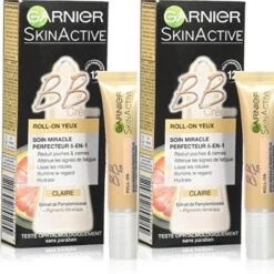 Garnier Skin Active BB Cream Oogroller 5-IN-1 LIGHT (2 STUKS)
