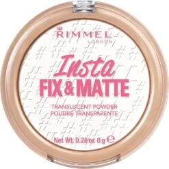 Rimmel London Insta Fix & Matte Make-uppoeder - 01 Clear 32 Rimmel London Insta Fix & Matte Make-uppoeder - 01 Clear -Mooi Leven 1200x1200 223