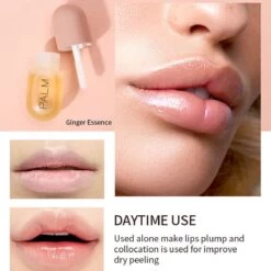 Merkloos Palm Cosmetics Lip Plumper Dag En Nacht (2 Stuks) - Lip Filler - Lip Vergroter - Volle Lippen - Gember Extract & Vitamine E - (Gratis Levering) -Mooi Leven 1200x1200 569