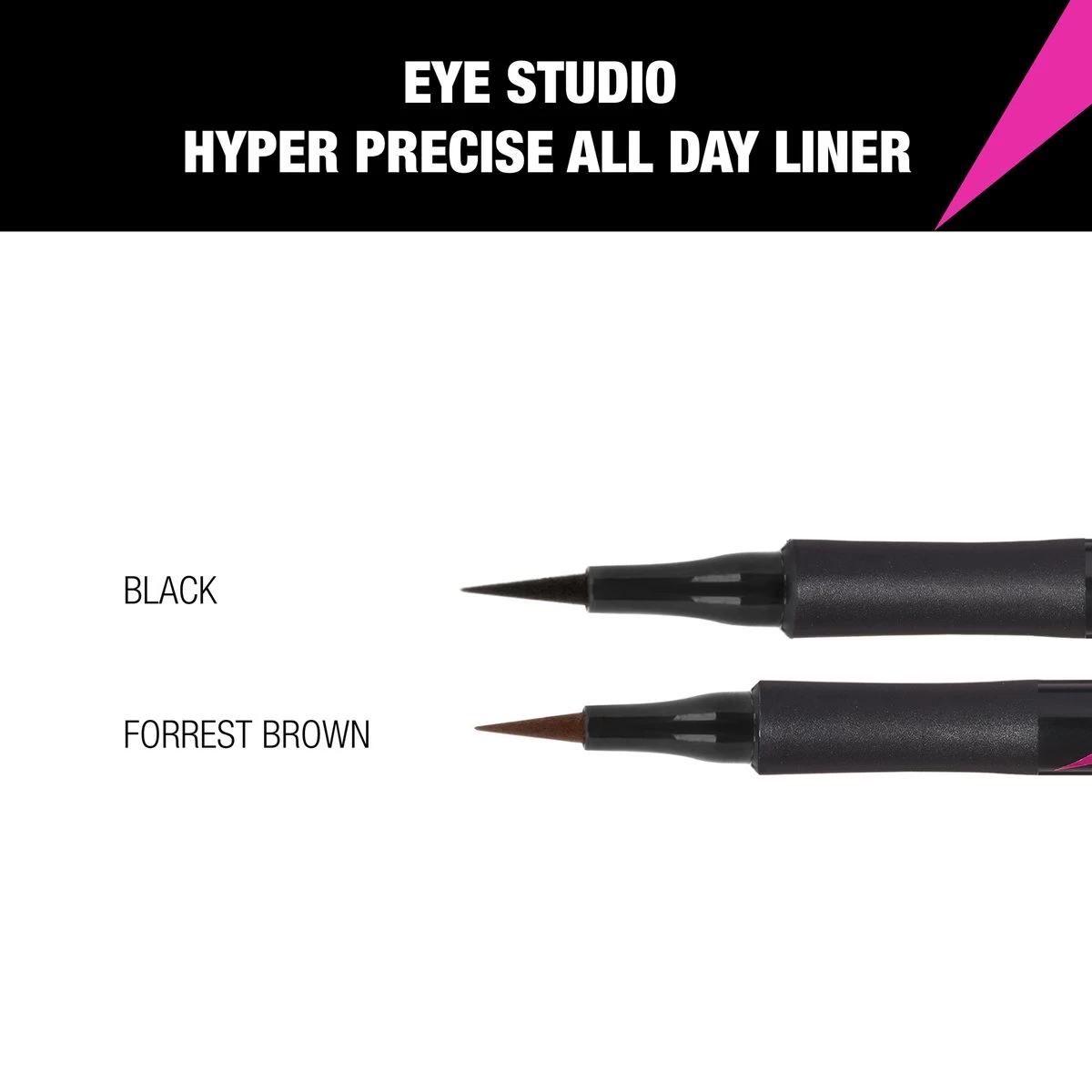Maybelline Hyper Precise All Day Liquid Eyeliner - Zwart 9 Maybelline Hyper Precise All Day Liquid Eyeliner - Zwart - Afbeelding 7