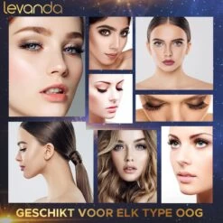 Nep Wimpers Met Magnetische Eyeliner Zwart - Wimperextensions Magnetic Lashes - Valse Wimpers Magneet Potlood En Applicator -Mooi Leven 1200x1200 598