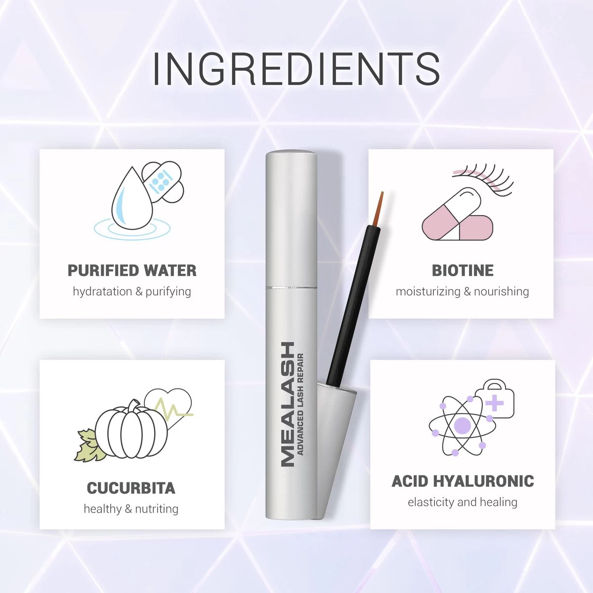 Wimperserum - MEALASH - Groeiserum 9 Wimperserum - MEALASH - Groeiserum - Afbeelding 7