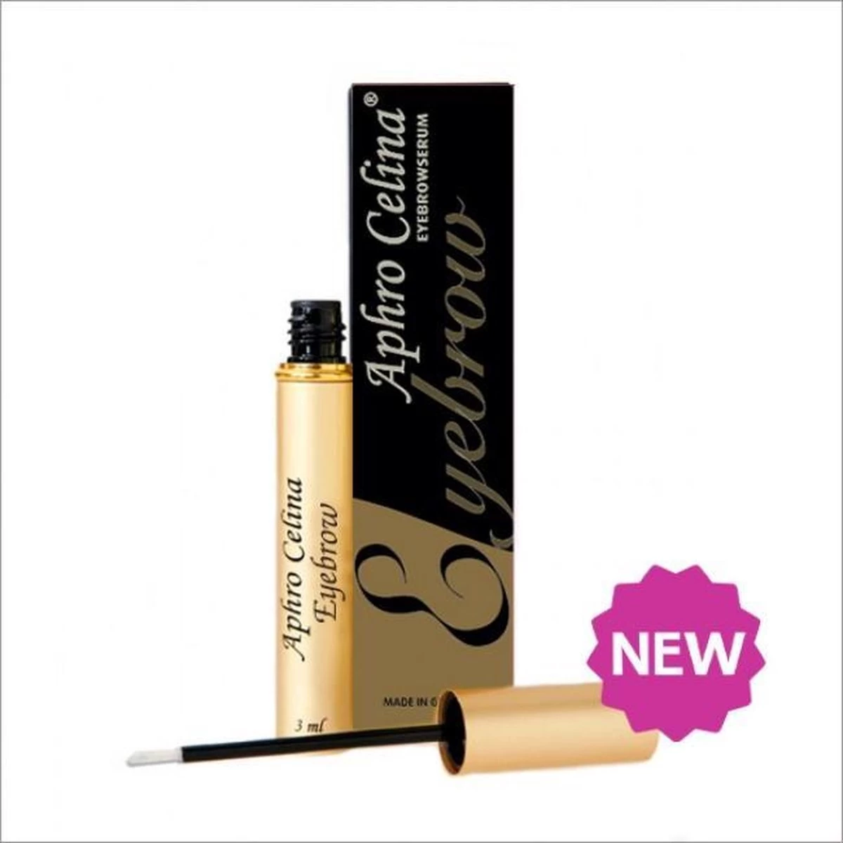 Wenkbrauwserum - Aphro Celina Eyebrow Voor Volle Wenkbrauwen! 4 Wenkbrauwserum - Aphro Celina Eyebrow Voor Volle Wenkbrauwen! - Afbeelding 2