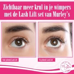 MURLEY'S Lashlift Set Met Wimperverf & Wenkbrauwverf, Met Zwarte Verf -Mooi Leven 1200x1200 728