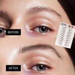 Dermarolling Semi-Permanente Waterproof Wenkbrauw Tattoo Sticker #E10 -Mooi Leven 1200x1200 756